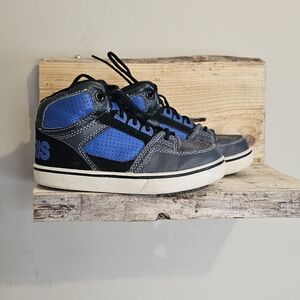 Osiris Toddler Sneaker Skate Shoes Size 10 Black & Blue